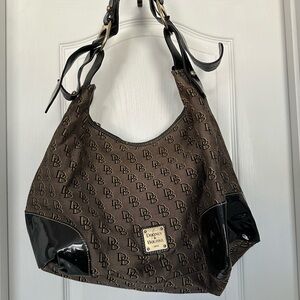 Dooney & Bourke Brown and Black Women's Bag